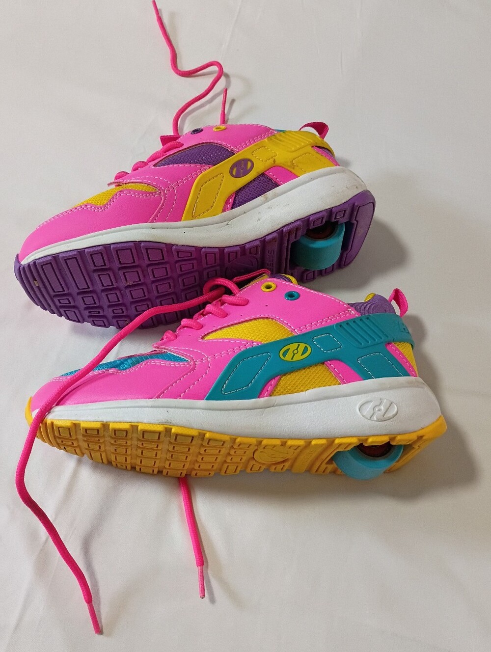 Heelys Force 3Y Kids' Girls Multicolor Wheeled Sneakers